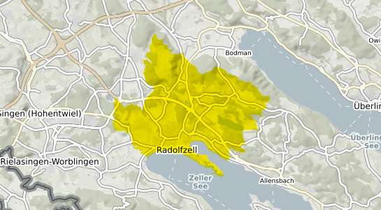 Immobilienpreisekarte Radolfzell am Bodensee Radolfzell